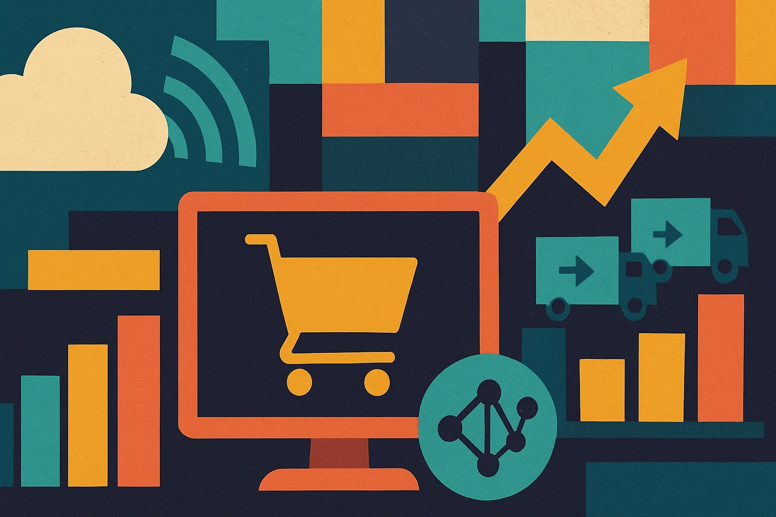 Original editorial illustration for Pop-Up FAST Channels: Cloud Playout Now Lets Brands Enter Streaming in Days: The Consumer Impact.